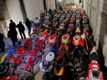 Gokil, Koleksi Motor MotoGP Senilai Rp669 Miliar Milik Pengedar Narkoba