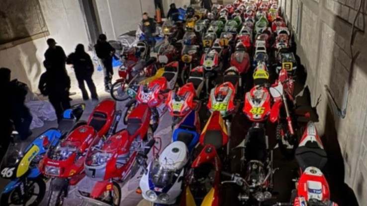 Gokil, Koleksi Motor MotoGP Senilai Rp669 Miliar Milik Pengedar Narkoba