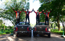 Ini Dia Kunci Kemenangan Tim Mitsubishi Ralliart di AXCR 2022