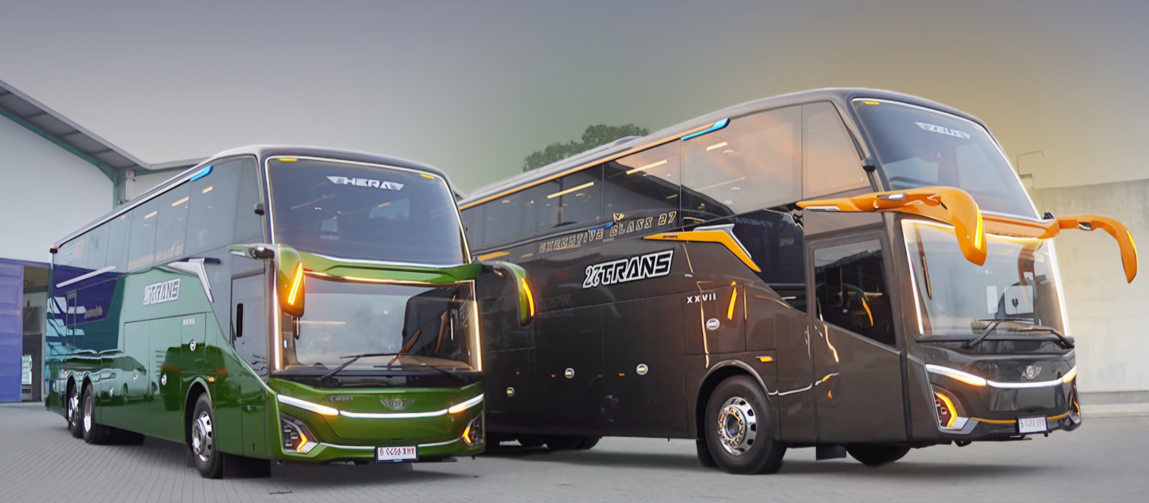Dua Unit Jetbus 5 UHD Unicoach Baru Milik PO 27 Trans Mulai Mengaspal