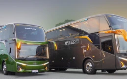 Dua Unit Jetbus 5 UHD Unicoach Baru Milik PO 27 Trans Mulai Mengaspal