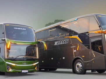 Dua Unit Jetbus 5 UHD Unicoach Baru Milik PO 27 Trans Mulai Mengaspal