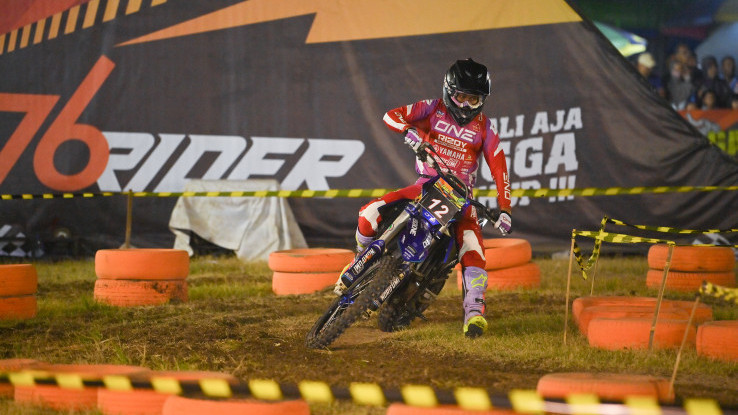 Laga Seru Penuh Aksi Tersaji di Putaran Keempat Trial Game Dirt Solo