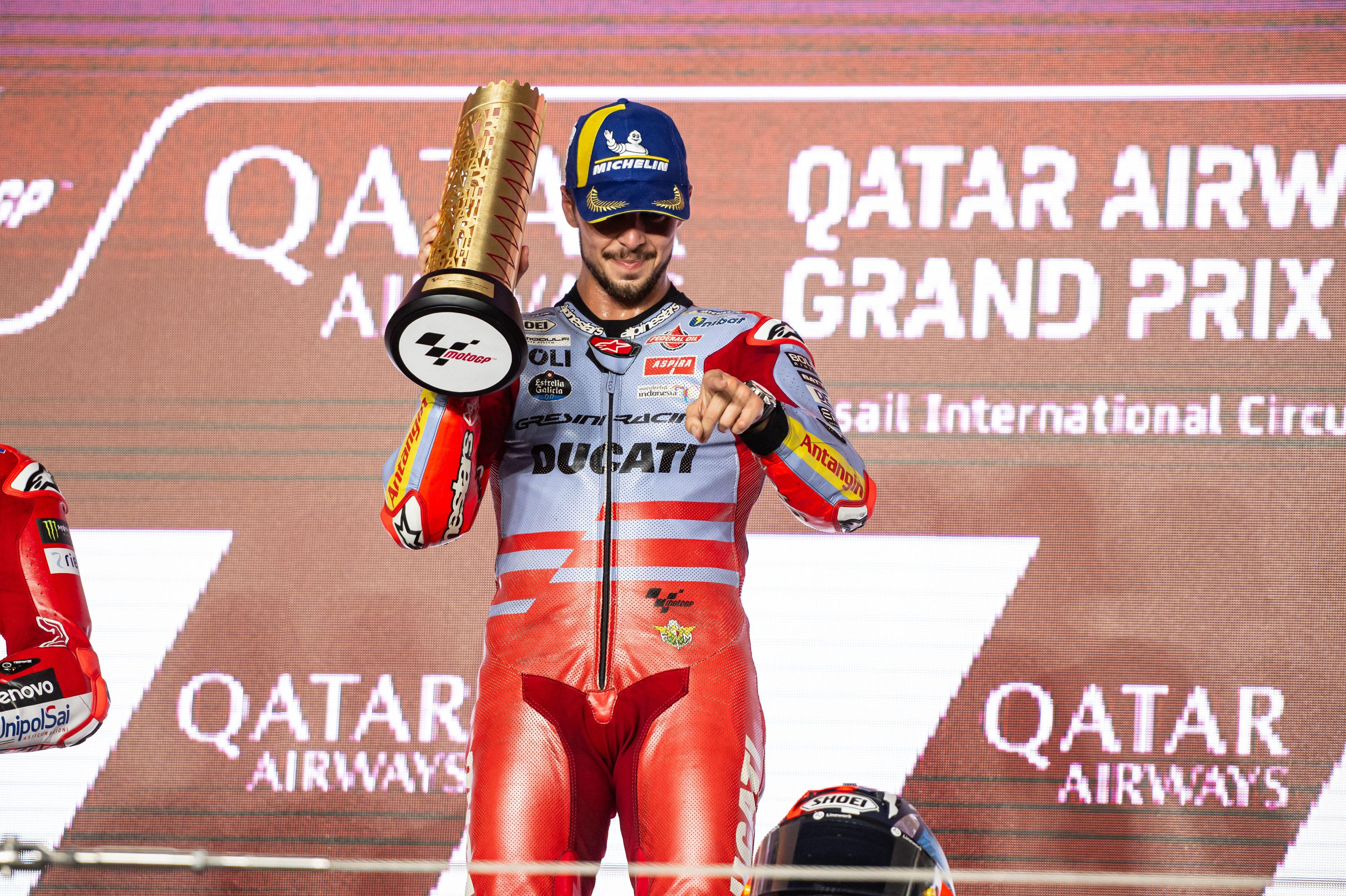 Tercepat di MotoGP Qatar 2023, Diggia Siap Beri yang Terbaik di Valencia