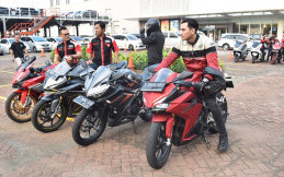 Artis Bikers Ramaikan Acara Honda Sport Motoshow Karawaci
