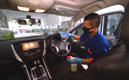 Mitsubishi Hadirkan Kampanye Disinfektan, Sterilkan Kabin Gratis!