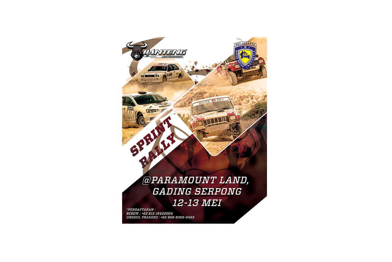 Banteng Motorsport Sprint Rally 2018 Bakal Ramaikan Sirkuit Paramount Serpong, Tangerang