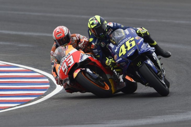 Marc Marquez Belum Mau Berdamai Dengan Valentino Rossi