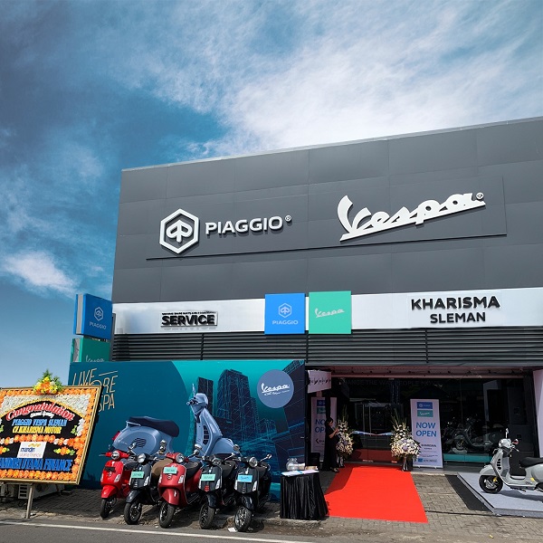 Buka Diler Baru di Sleman, Piaggio Hadirkan Promo Menarik