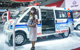 Satu-satunya di IIMS 2023, DFSK Pamerkan Gelora E Ambulans