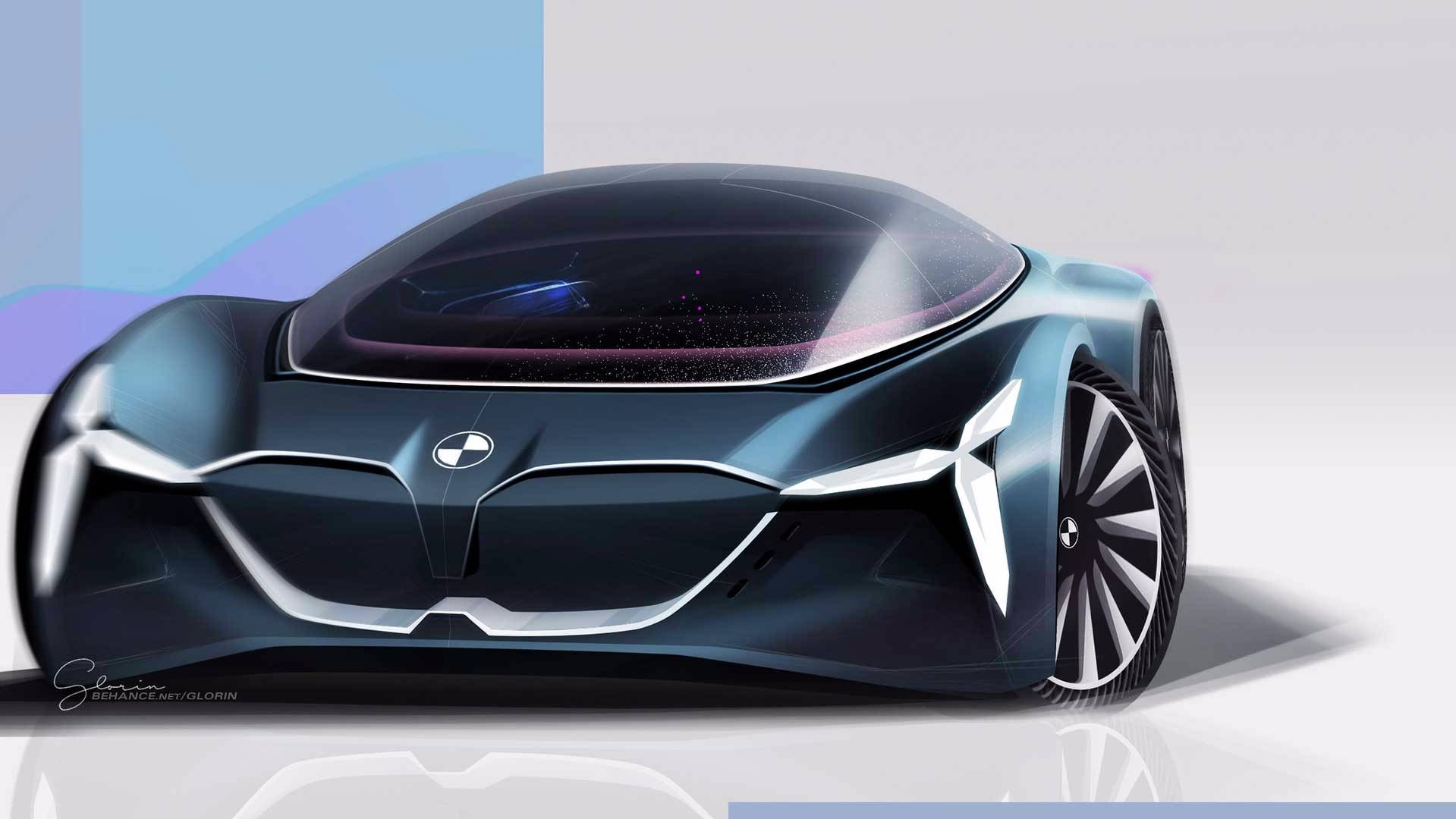 Ini Penampakan Mobil  Konsep BMW Vision Grand Tourer