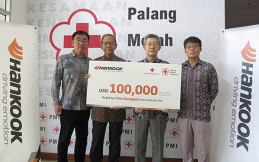Hankook Tire Berikan Donasi Untuk Korban Bencana Palu-Donggala