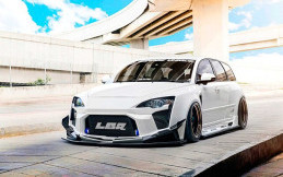Volvo V50 Wagon Modif Simpel Mengsung Gaya Stance Campur Street Racing