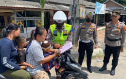 Berikan Edukasi Pada Masyarakat, Tilang Manual Kembali Diberlakukan
