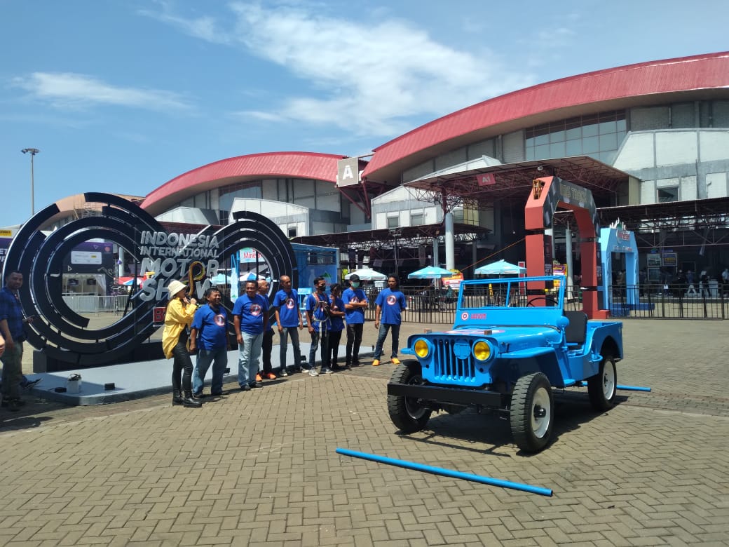 Aksi IIMS Willys Build Show 2023 Catatkan Waktu 5 Menit 52 Detik