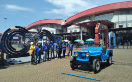 Aksi IIMS Willys Build Show 2023 Catatkan Waktu 5 Menit 52 Detik