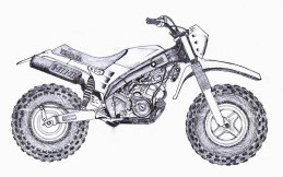 Terinspirasi Motor 1980-an, W Bike Kustom Bangun Motor Berkonsep Big Wheels Bike