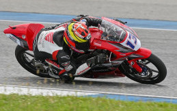 Pembalap Muda Indonesia Berhasil Duduki Podium Pertama Thailand Talent Cup 2022