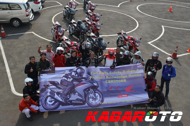 Wahana Ajak Media Rasakan Sensasi CBR250RR