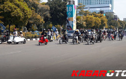 Ratusan Bikers Padati Jalanan Senayan-Ciputat Hadiri Smiling Riding 
