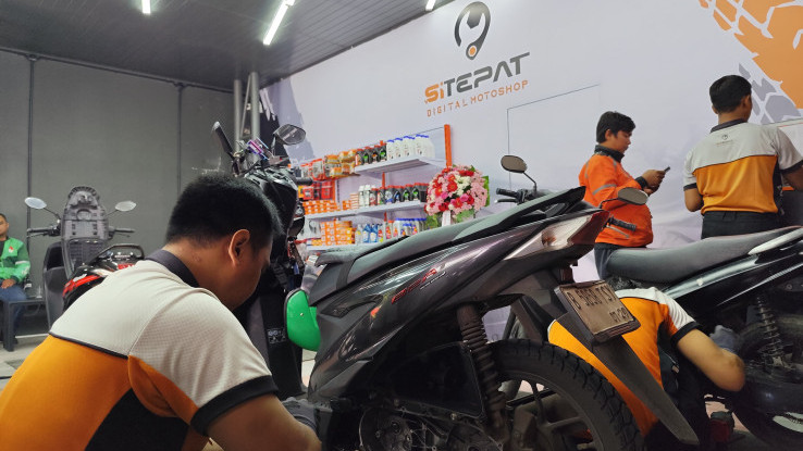 SiTepat Buka Bengkel Baru, Siap Rawat Motor Konvensional dan Listrik