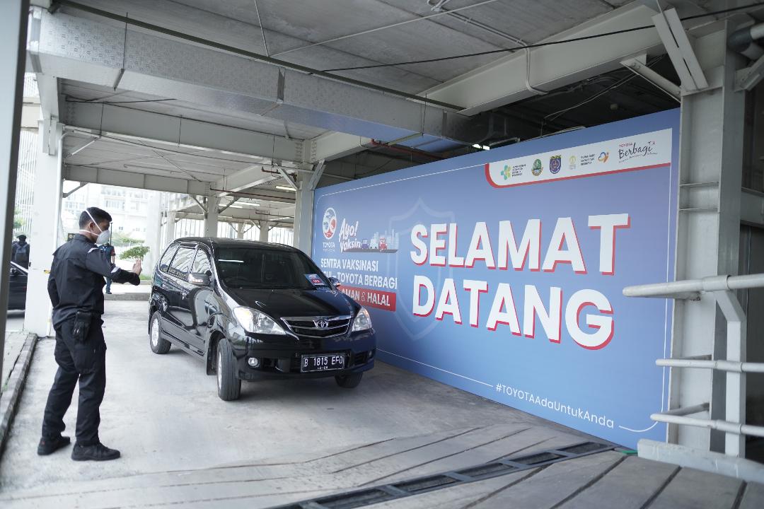 Toyota Gandeng RSUI Beri 50 Ribu Dosis Vaksin di Depok