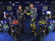 Tampilan Baru YZR-M1 Tunggangan Tim Movistar 