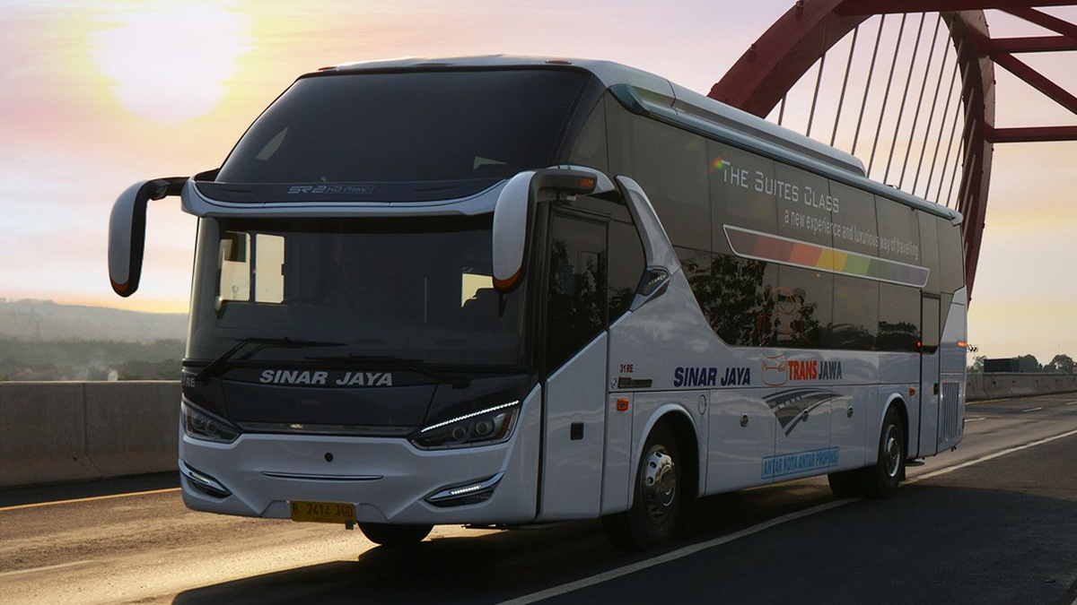 PO Sinar Jaya Rilis Rute Baru Lintas Pulau Bandung-Jambi Pakai Bus Sleeper