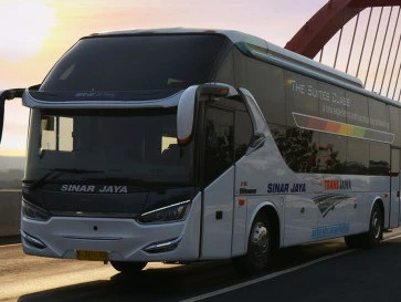 PO Sinar Jaya Rilis Rute Baru Lintas Pulau Bandung-Jambi Pakai Bus Sleeper