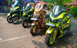 215 Bikers Dari 21 Klub NMax Riders Gelar Gathering