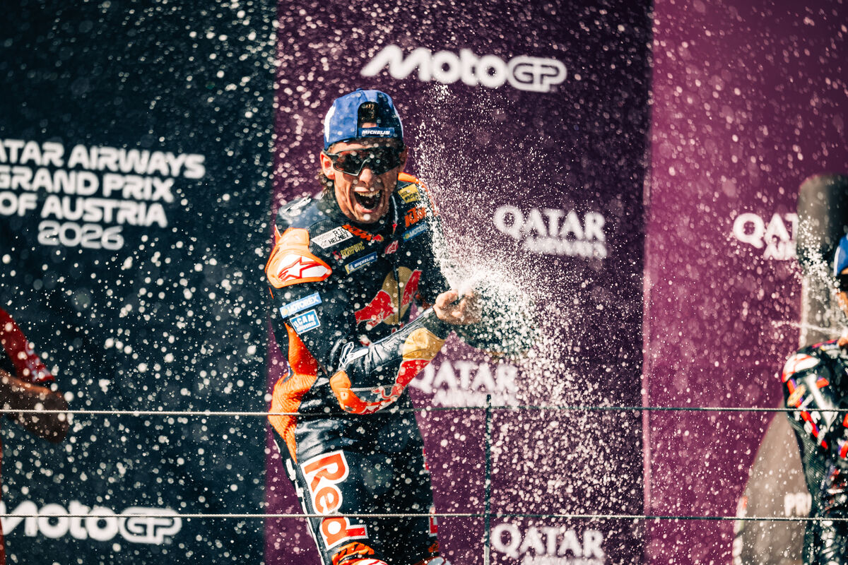 Pedro Acosta, pembalap Red Bull KTM Factory Racing.