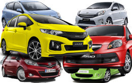 Beradu Kuat di Pasar Hatchback Indonesia