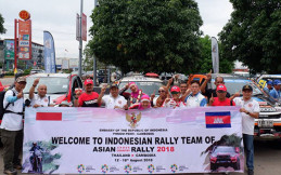 Duta Besar Indonesia di Kamboja Sambut Kemenangan Tim Indonesia di Balap AXCR 2018
