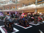 Komunitas Day Night Crew Pajang Moge Keren di Mall Jakarta Utara