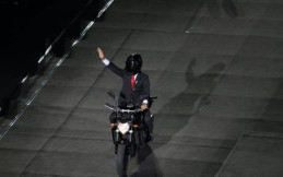 Ini Motor Gahar Jokowi yang Dipakai Saat Pembukaan Asian Games 2018