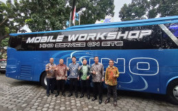 Program Hino di Jalur Mudik Jawa dan Sumatera, Layanan Bengkel Sampai Promo Suku Cadang