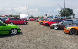Komunitas Mobil Honda dari 3 Kota Berkesempatan Nampang di Honda Culture Indonesia
