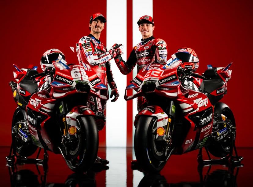 Tim Ducati Lenovo Rilis Motor dan Livery Terbaru Hadapi MotoGP 2026