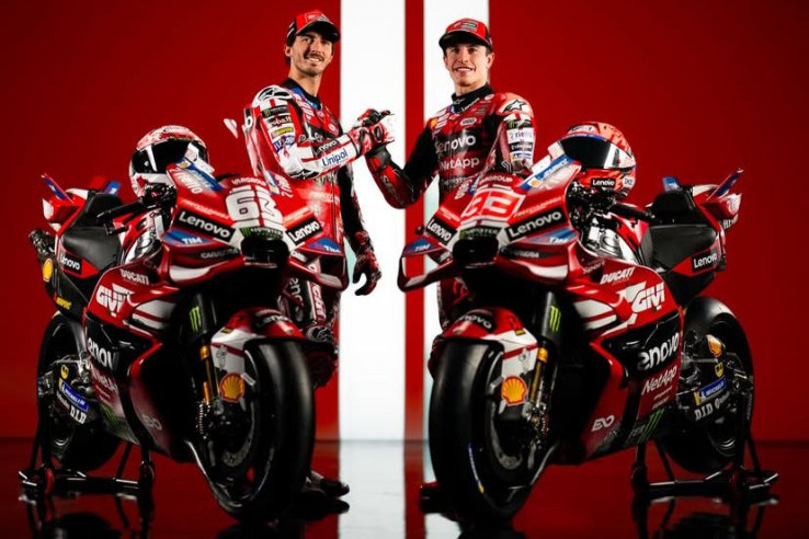 Tim Ducati Lenovo Rilis Motor dan Livery Terbaru Hadapi MotoGP 2026