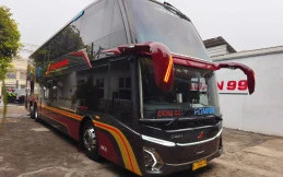 Naik Bus Juragan99 Kelas Tertinggi Malang-Jakarta, Serasa Punya Kamar Pribadi