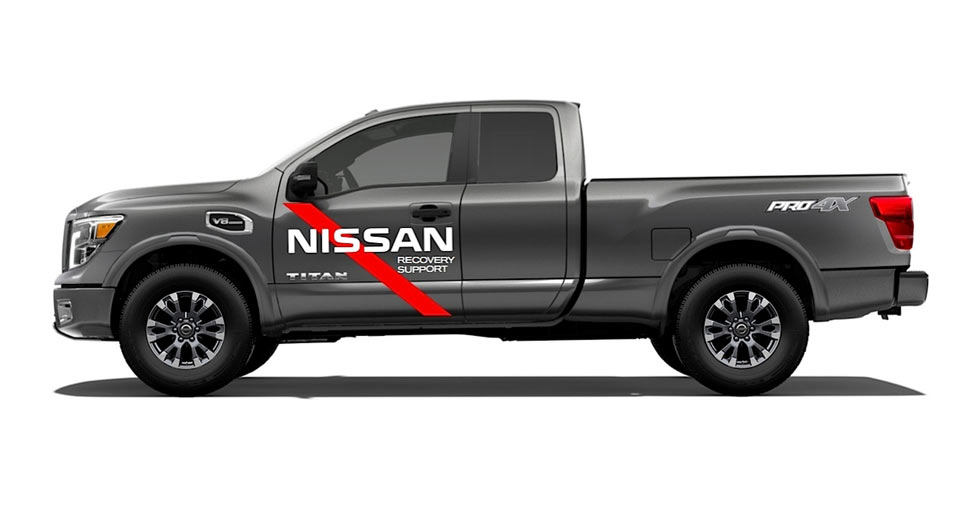 Nissan Sumbangkan 20 Unit Nissan Titan untuk Bantu Pemulihan Bencana Badai Harvey