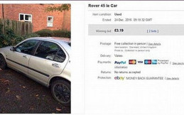 Mobil Sedan Rover Ini Dijual Cuma Seharga Rp 53 Ribu
