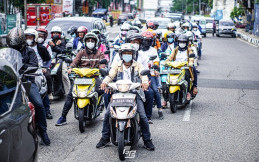 Sambut Hari Pelanggan Nasional, Yamaha Ajak 25 Orang Wisata ke Ancol
