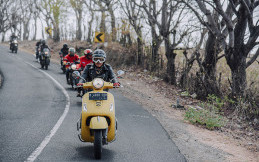 Piaggio Indonesia Dukung Kegiatan Sosial Lombok Motorbaik Adventure 2018