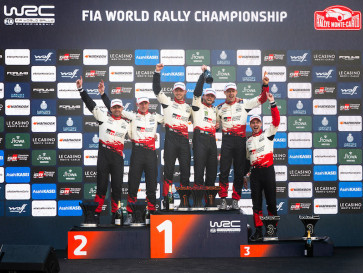 Toyota Sapu Bersih Podium Rallye Monte-Carlo 2026