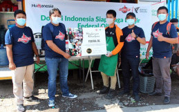 Federal Oil Beri Bantuan untuk Korban Banjir Bandang di Sukabumi