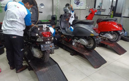 New Normal, Piaggio Indonesia Berikan Diskon Perawatan Vespamu