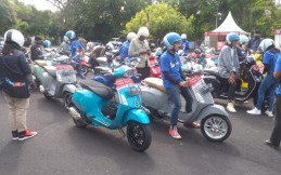 Pecahkan Rekor, Ini Jumlah dan Negara Vespistis Vespa World Days 2022 Bali