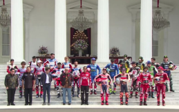 Alasan Jokowi Enggak Ikut Parade Bareng Marquez Cs