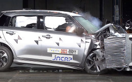Uji Tabrak Suzuki Swift Dapat Nilai 4 Bintang Dari NCAP Jepang